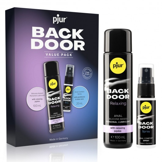 Набор для анального секса pjur Back Door Value Pack - Pjur - купить с доставкой в Казани