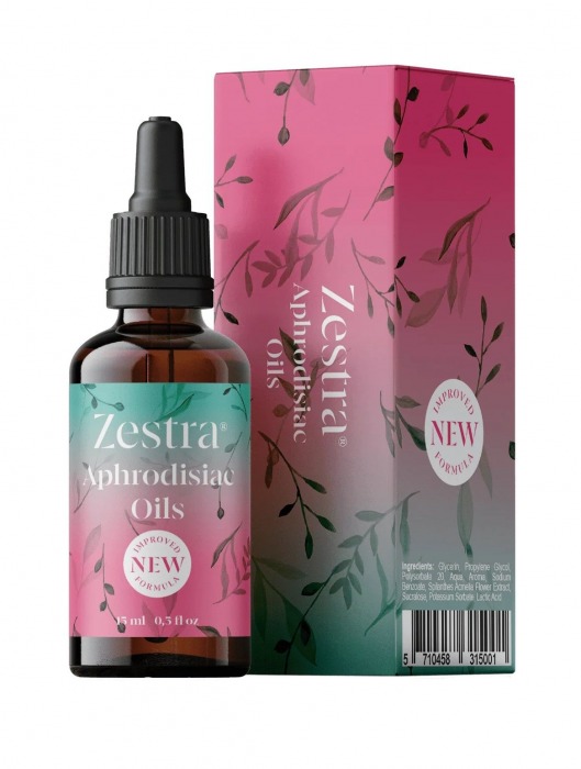 Возбуждающее масло Zestra Aphrodisiac Oils - 15 мл. - Zestra - купить с доставкой в Казани