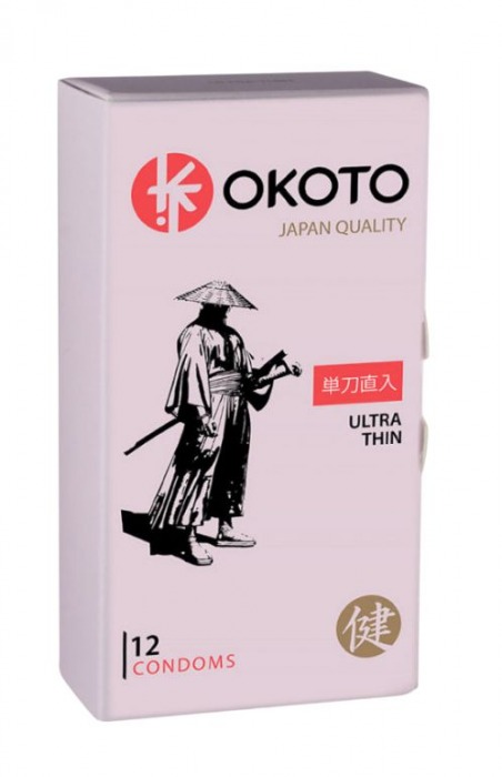 Тонкие презервативы OKOTO Ultra Thin - 12 шт. - Sitabella - купить с доставкой в Казани