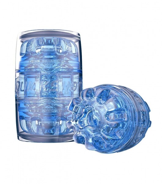 Мастурбатор Fleshlight Quickshot Turbo Blue Ice - Fleshlight - в Казани купить с доставкой