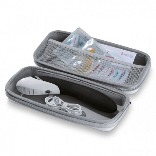 Черный вибратор с миостимуляцией Mystim Electric Eric Black Edition - 27 см. - MyStim - купить с доставкой в Казани