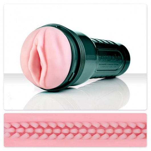 Мастурбатор-вагина Fleshlight - Vibro Pink Lady Touch с вибрацией - Fleshlight - в Казани купить с доставкой