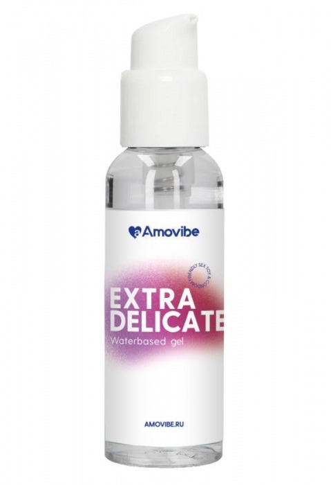 Гель на водной основе Amovibe Extra Delicate - 100 мл. - Amovibe - купить с доставкой в Казани