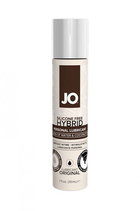 Водно-масляный лубрикант JO Silicon free Hybrid Lubricant ORIGINAL- 30 мл. - System JO - купить с доставкой в Казани