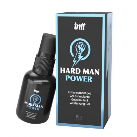 Стимулирующий гель для мужчин Hard Man Power - 15 мл. - INTT - купить с доставкой в Казани