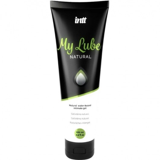 Увлажняющий гель-лубрикант на водной основе  для тела My Lube Natural - 100 мл. - INTT - купить с доставкой в Казани