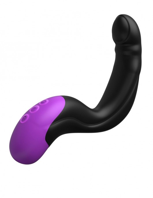 Черно-фиолетовый вибромассажёр простаты Hyper-Pulse P-Spot Massager - Pipedream - в Казани купить с доставкой