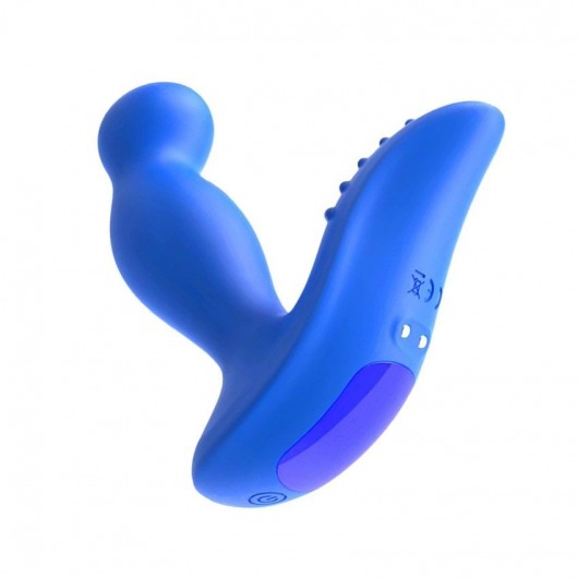 Синий вибромассажер простаты 3,5’’ P-spot Massager - 12,5 см. - Erokay - в Казани купить с доставкой