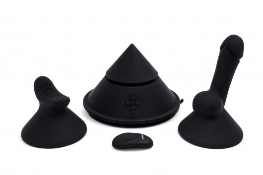 Конусный вибромассажер Cowgirl Cone с 2 насадками - CowGirl - купить с доставкой в Казани