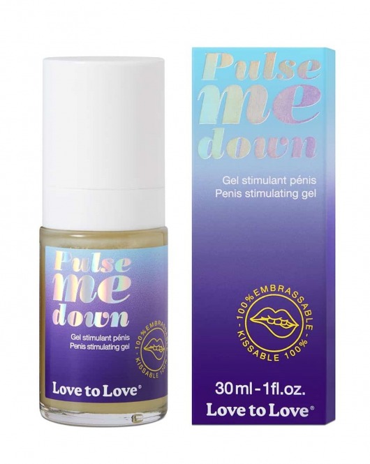Стимулирующий гель для пениса Pulse Me Down - 30 мл. - Love to Love - купить с доставкой в Казани
