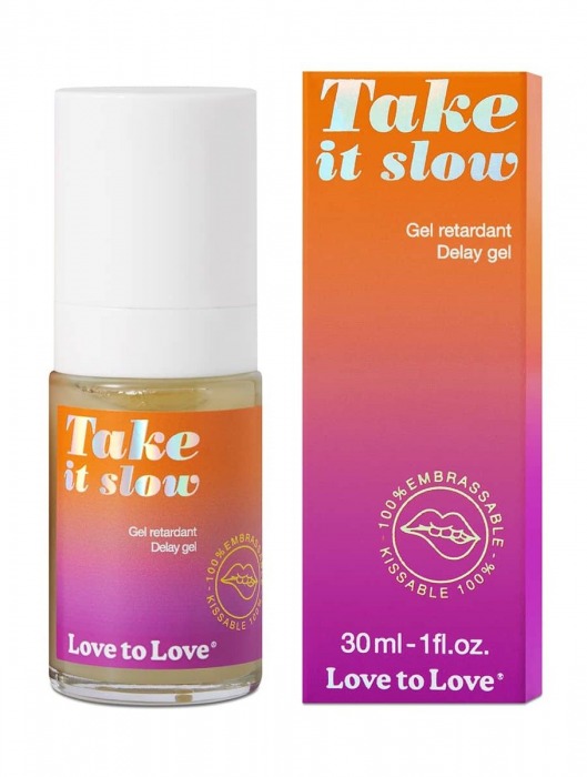 Пролонгирующий гель для мужчин Take It Slow - 30 мл. - Love to Love - купить с доставкой в Казани