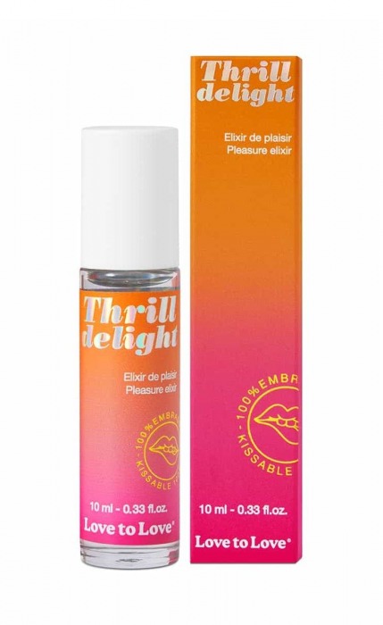 Возбуждающий гель Thrill Delight - 10 мл. - Love to Love - купить с доставкой в Казани
