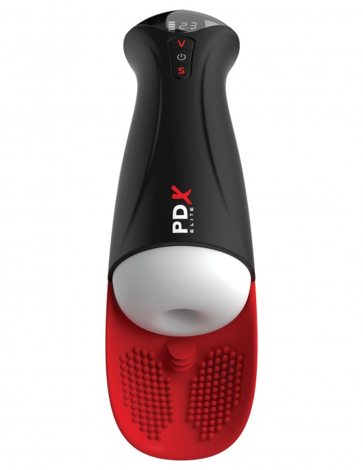Мастурбатор в колбе с вибрацией Fuck-O-Matic Pro XL - Pipedream - в Казани купить с доставкой