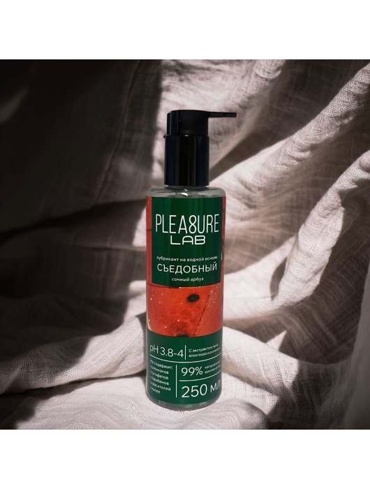 Лубрикант на водной основе Pleasure Lab с ароматом арбуза - 250 мл. - Pleasure Lab - купить с доставкой в Казани