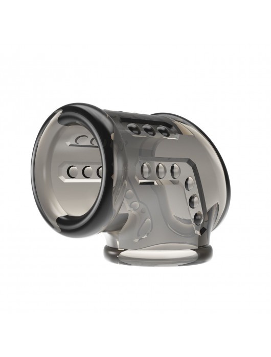 Дымчатая насадка на пенис и мошонку - Baile - в Казани купить с доставкой