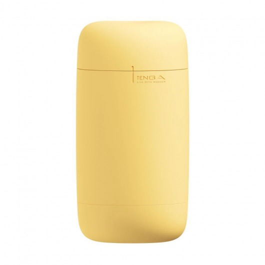 Желтый мастурбатор Tenga Puffy - Tenga - в Казани купить с доставкой
