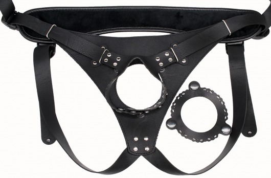 Пояс Hard Brutal для больших насадок - LOVETOY (А-Полимер) - купить с доставкой в Казани