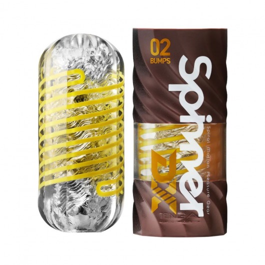 Мастурбатор Tenga Spinner DX 02 Bumps - Tenga - в Казани купить с доставкой