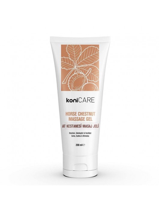 Расслабляющий массажный гель Konicare Horse Chestnut Massage Gel - 200 мл. - KoniCARE - купить с доставкой в Казани
