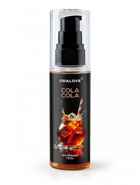 Съедобная смазка на водной основе с ароматом колы - 60 гр. - Биоритм - купить с доставкой в Казани