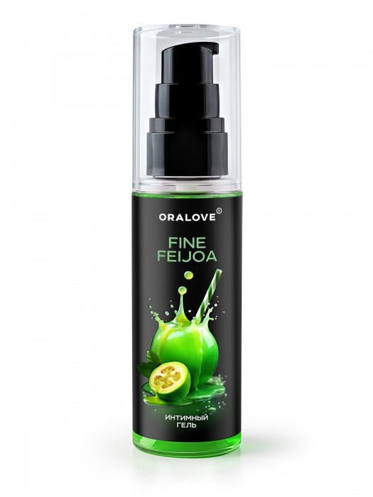 Съедобная смазка на водной основе с ароматом фейхоа - 60 гр. - Биоритм - купить с доставкой в Казани