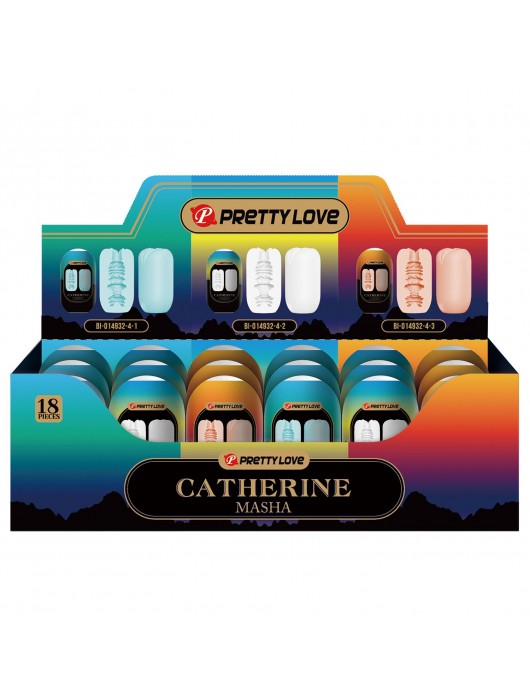 Набор из 18 мастурбаторов Catherine Masha - Baile - в Казани купить с доставкой