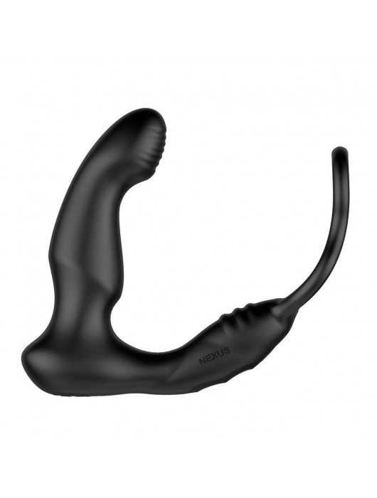 Черный двухмоторный массажер простаты Nexus Simul8 Wave Edition - Nexus Range - в Казани купить с доставкой