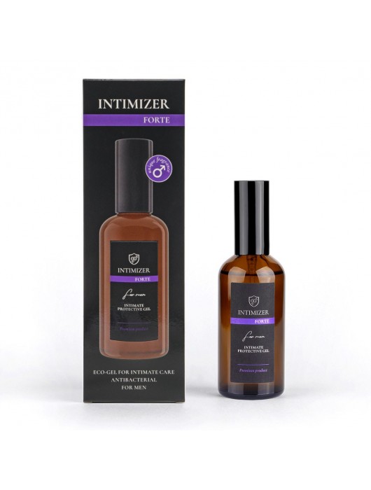 Мужской антибактериальный эко-гель для интимного ухода Intimizer Forte - 100 мл. - Intimizer - купить с доставкой в Казани