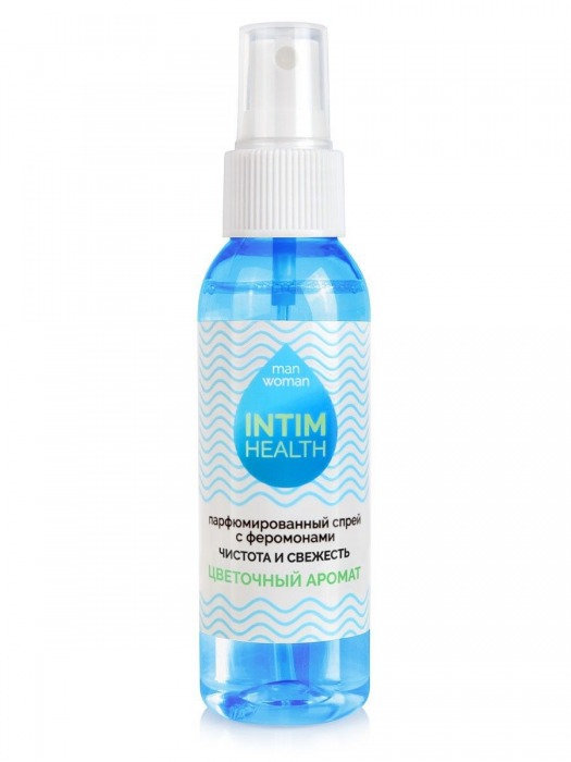 Парфюмированный спрей Intim Health для нижнего белья и тела с цветочным ароматом - 95 мл. -  - Магазин феромонов в Казани