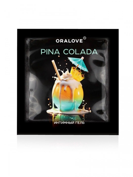 Саше съедобной оральной смазки OraLove с ароматом пина колада - 3 гр. - Биоритм - купить с доставкой в Казани