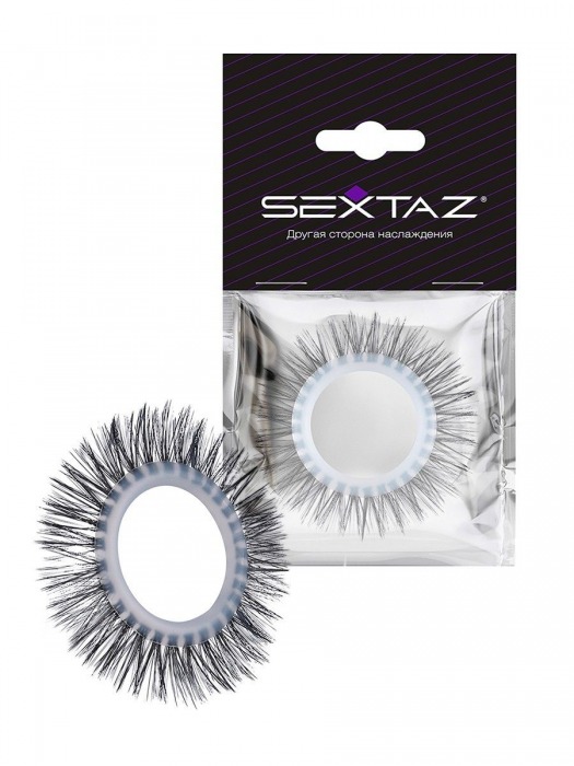 Круглое эрекционное кольцо с длинными «ресничками» - Sextaz - в Казани купить с доставкой