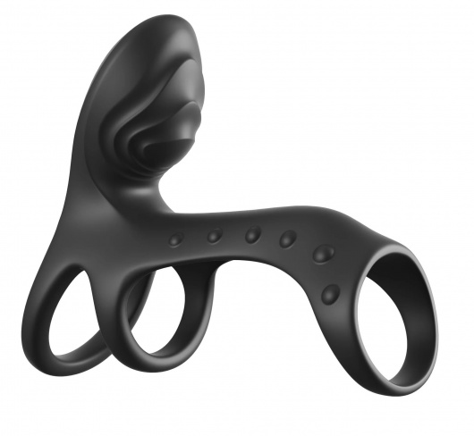 Черная насадка на пенис Ultimate Couples Cage Pro - Pipedream - в Казани купить с доставкой