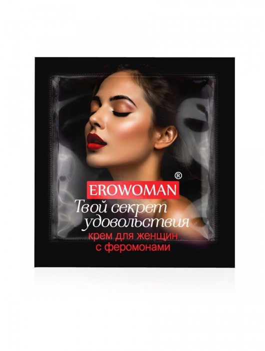 Женский возбуждающий крем с феромонами EroWoman - 1,5 гр. - Биоритм - купить с доставкой в Казани