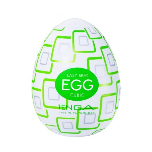 Мастурбатор-яйцо Tenga Egg Cubic - Tenga - в Казани купить с доставкой