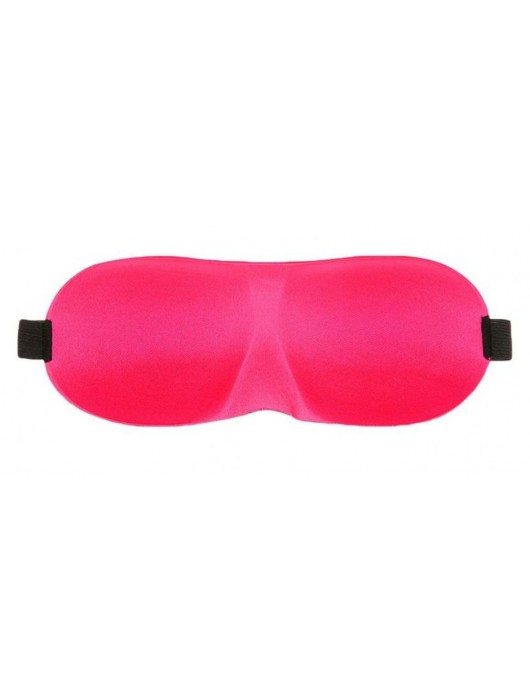 Розовая глухая маска на резинке - Sitabella - купить с доставкой в Казани