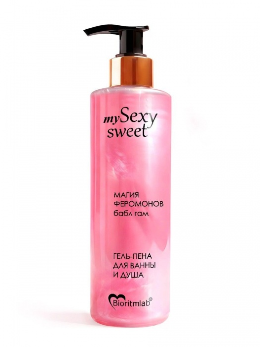 Гель-пена для ванны и душа Sexy Sweet с феромонами и ароматом бабл-гам - 200 мл. -  - Магазин феромонов в Казани