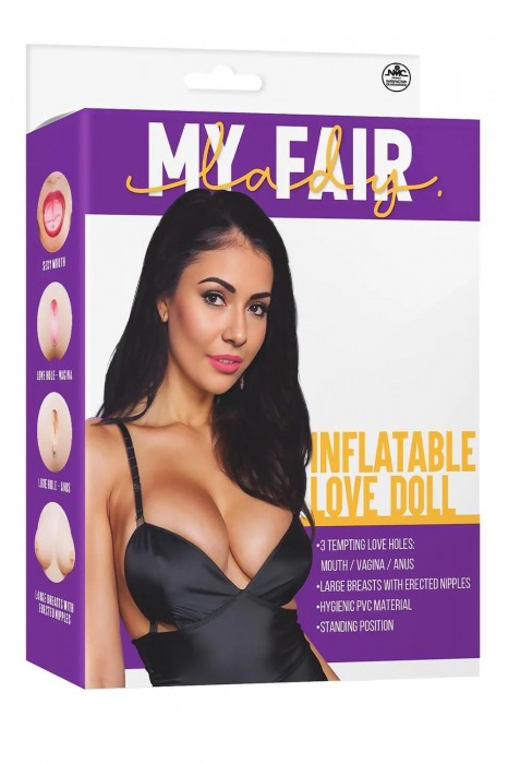 Телесная надувная секс-кукла с 3 любовными отверстиями - NMC - в Казани купить с доставкой