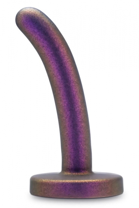 Фиолетовая насадка с гладкой поверхностью Surrender 4.75 Inch Beginner Pegging Dildo - 12 см. - Blush Novelties - купить с доставкой в Казани