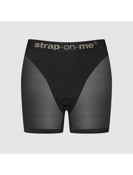 Трусики-шорты для фиксации насадок Strap-on-me Harness Lingerie Halo - size S - Strap-on-me - купить с доставкой в Казани