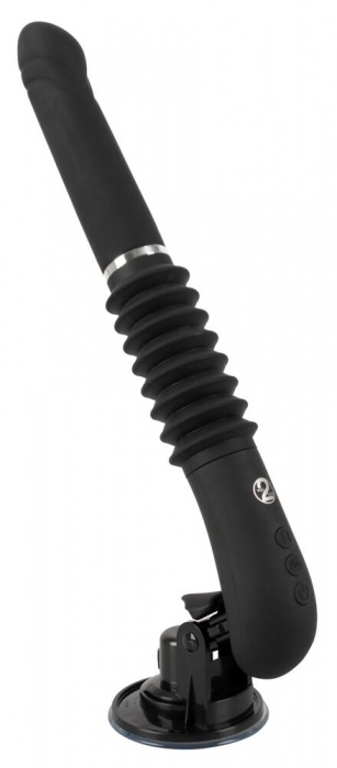 Черная секс-машина с пультом ДУ RC Fucking Machine 2.0 - Orion - купить с доставкой в Казани