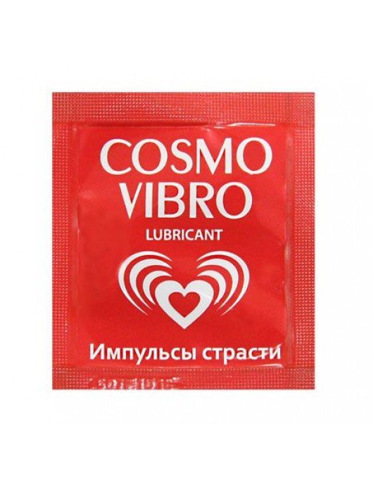 Пробник женского стимулирующего лубриканта на силиконовой основе Cosmo Vibro - 3 гр. - Биоритм - купить с доставкой в Казани