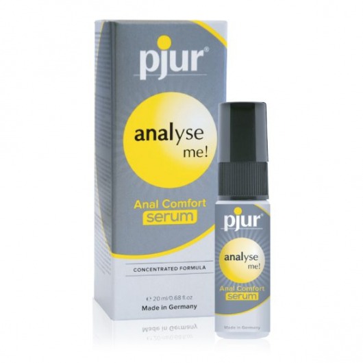 Анальный спрей pjur ANALYSE ME Serum - 20 мл. - Pjur - купить с доставкой в Казани