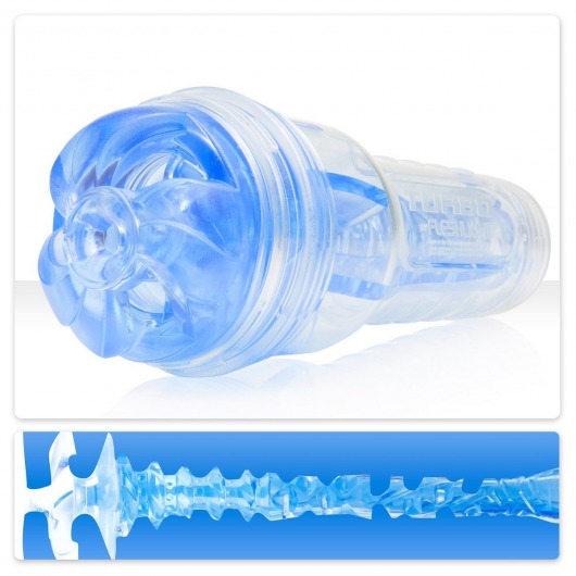 Мастурбатор Fleshlight Turbo - Trust Blue Ice - Fleshlight - в Казани купить с доставкой