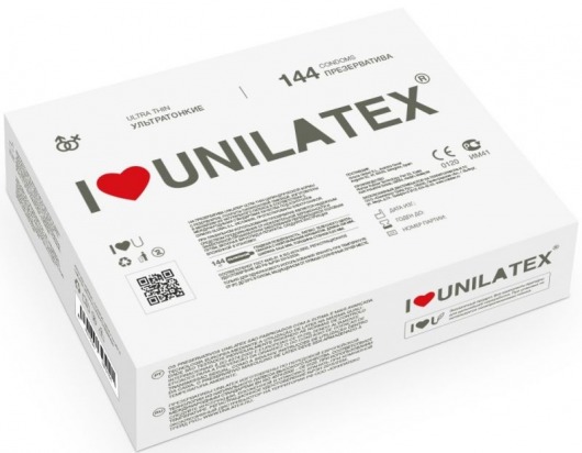 Ультратонкие презервативы Unilatex Ultra Thin - 144 шт. - Unilatex - купить с доставкой в Казани