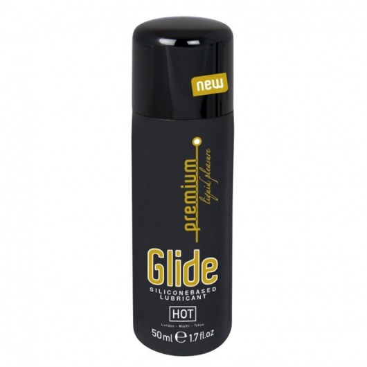 Интимный гель на силиконовой основе Premium Glide - 50 мл. - HOT - купить с доставкой в Казани