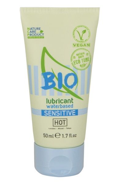 Органический лубрикант для чувствительной кожи Bio Sensitive - 50 мл. - HOT - купить с доставкой в Казани
