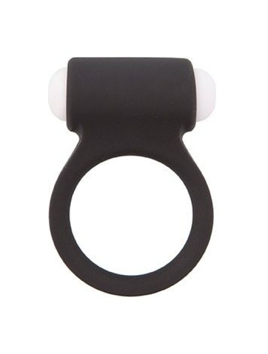 Чёрное эрекционное виброкольцо LIT-UP SILICONE STIMU RING 3 BLACK - Dream Toys - в Казани купить с доставкой