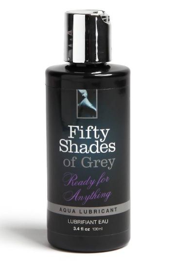 Лубрикант на водной основе Ready for Anything Aqua Lubricant - 100 мл. - Fifty Shades of Grey - купить с доставкой в Казани