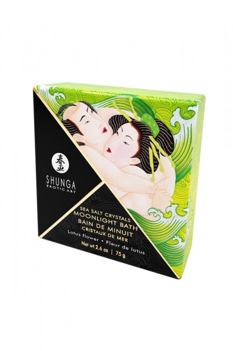 Соль для ванны Bath Salts Lotus Flower с ароматом цветков лотоса - 75 гр. -  - Магазин феромонов в Казани