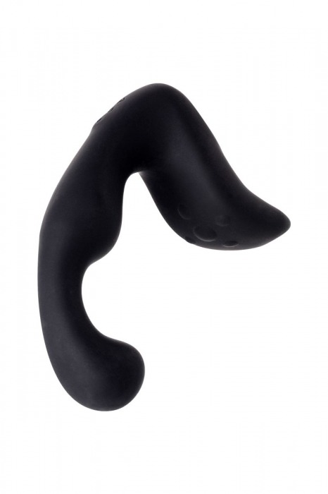 Чёрный изогнутый вибростимулятор простаты Erotist - Erotist Adult Toys - в Казани купить с доставкой